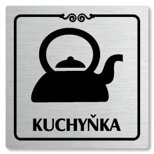 Kuchyňka, 100x100mm, stříbrná, Texas